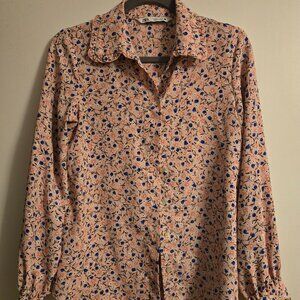 Zara Floral Blouse - Pink